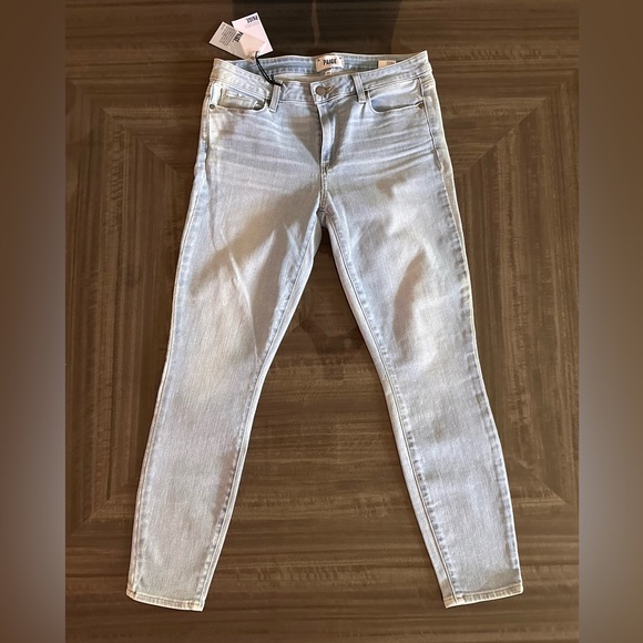 NWT! Paige Verdugo Stretchy Ankle Mid-Rise Skinny Jeans - Picture 4 of 6